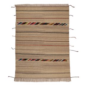 گلیم گبه دستبافت سه متری مدل مدرن کد 4040617