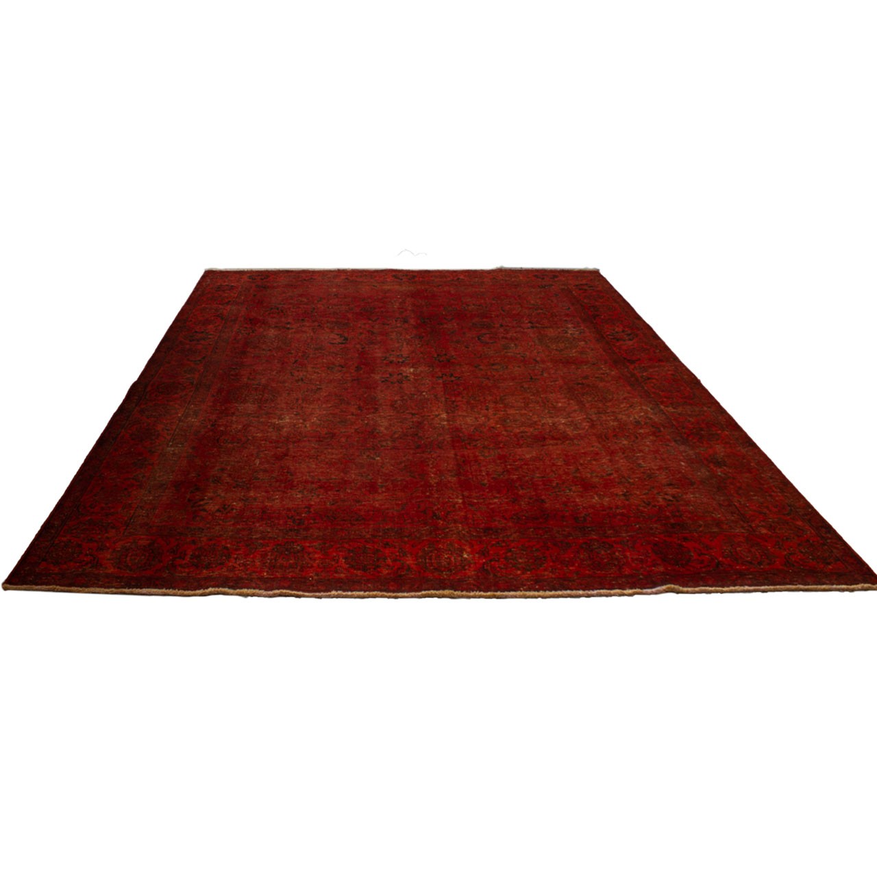فرش دستبافت رنگ شده سیزده متری کد 9805101