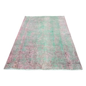 فرش دستبافت رنگ شده پنج و نیم متری