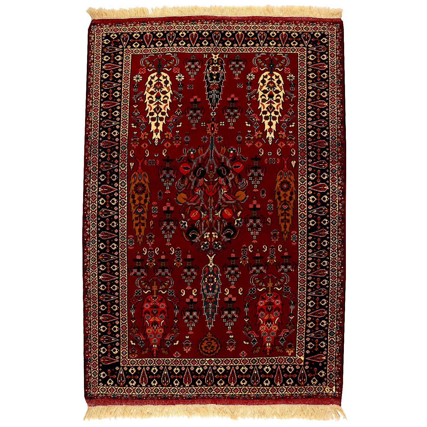 فرش ترکمن دستبافت سه متری