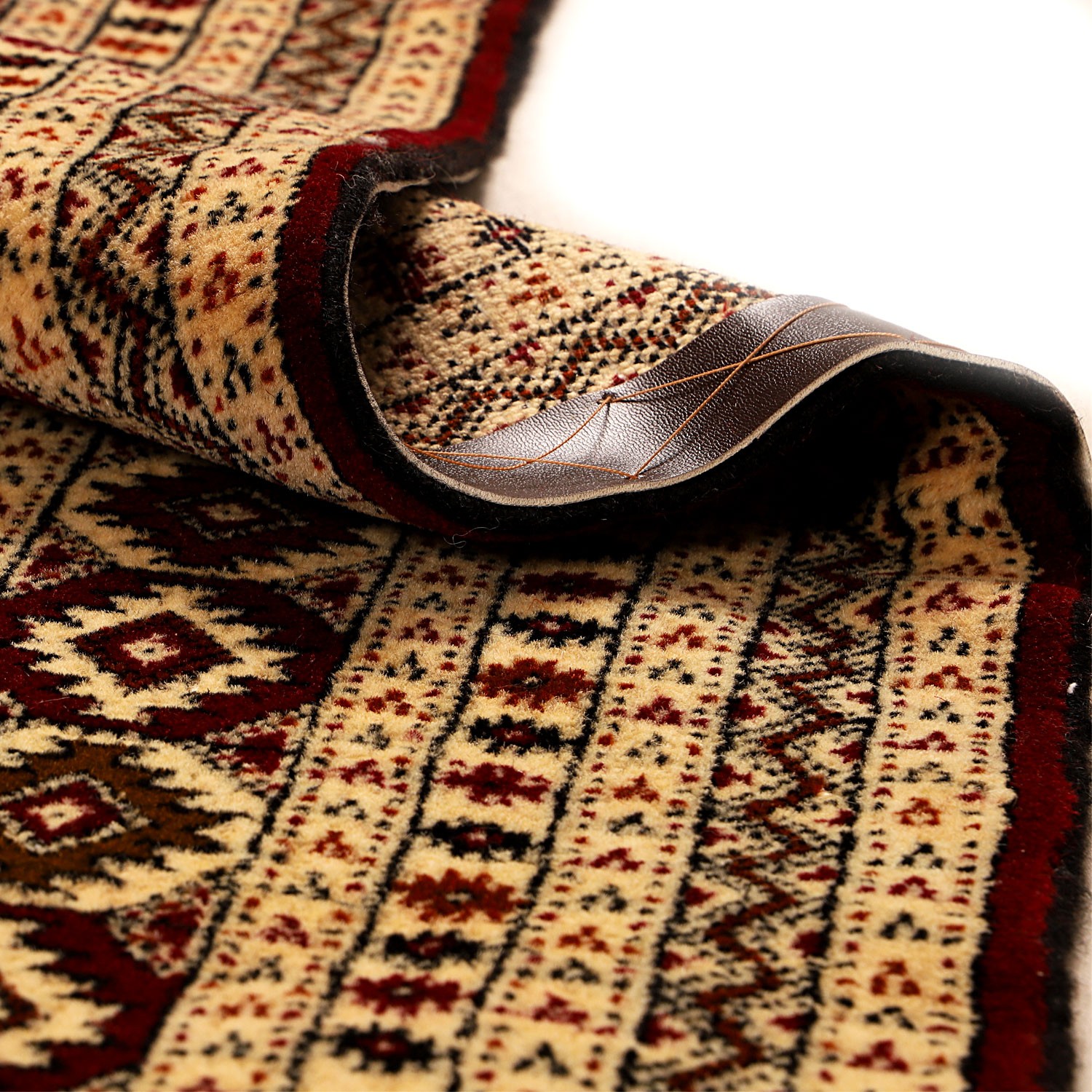 فرش ترکمن دستبافت دو و نیم متری کد 998884