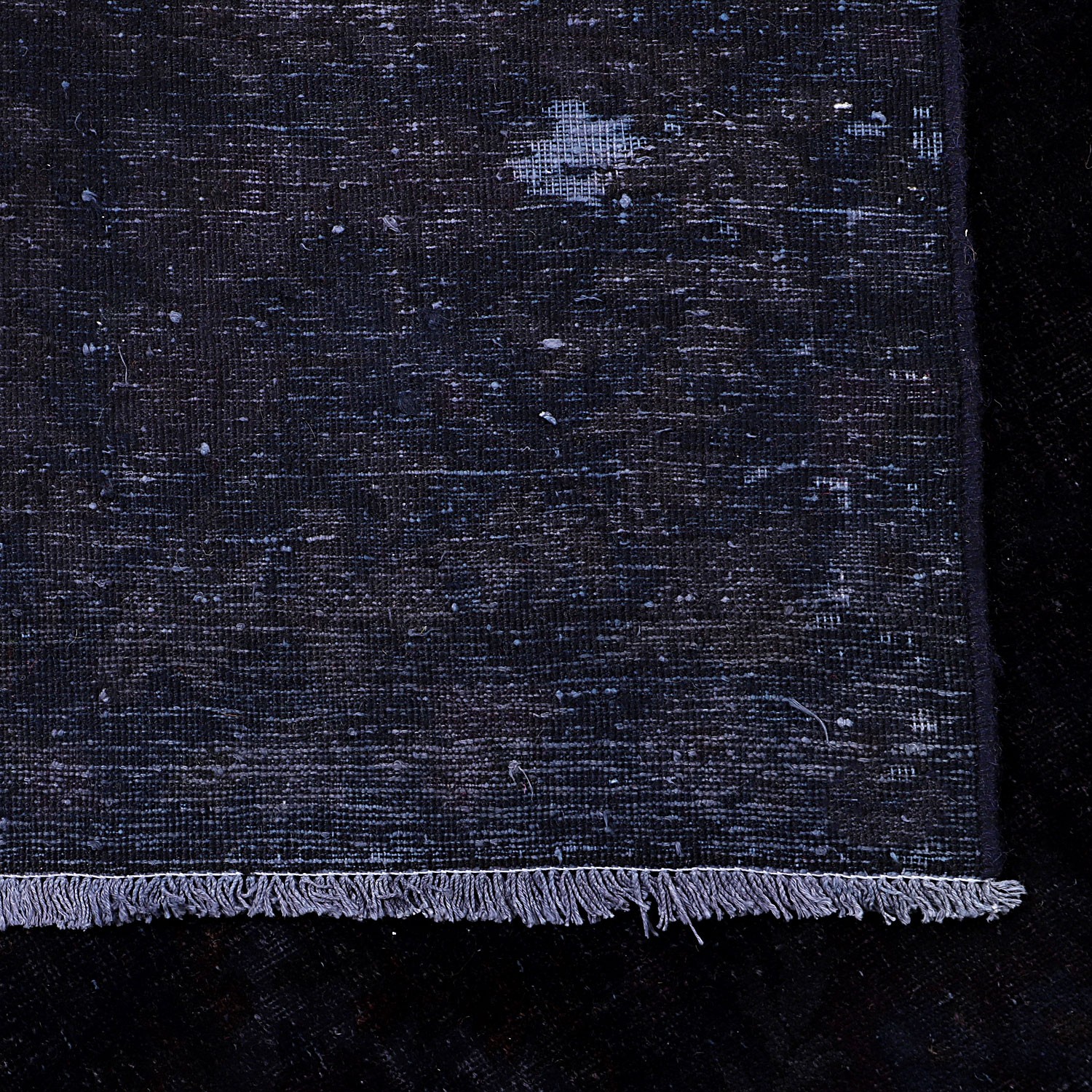 فرش وینتج دستبافت رنگ شده سه و نیم متری کد 991297