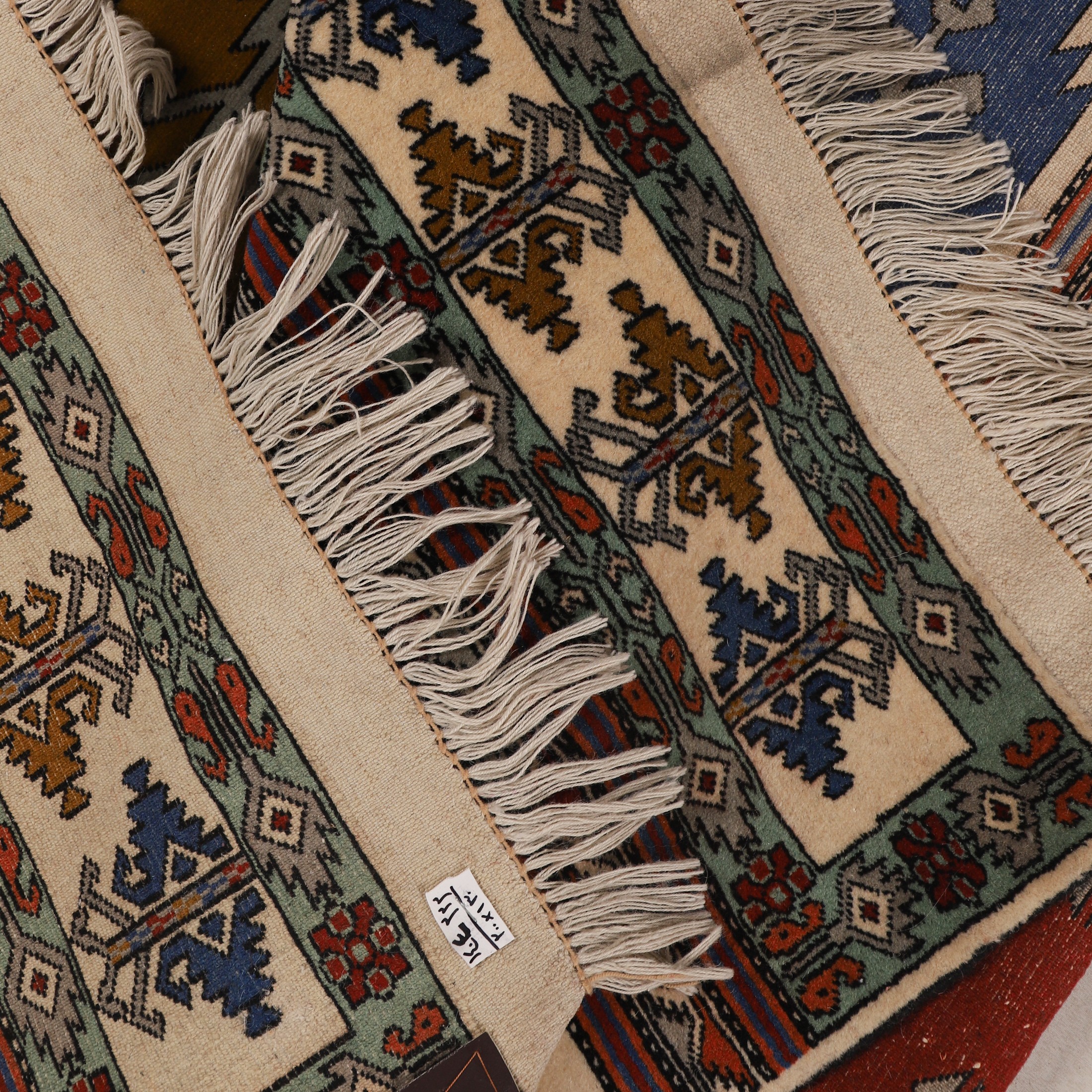 فرش ترکمن دستبافت دو و نیم متری کد 1404222