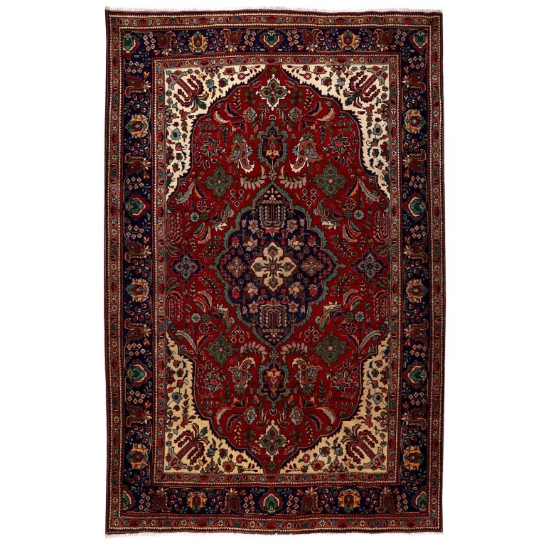 فرش قدیمی دستبافت شش متری