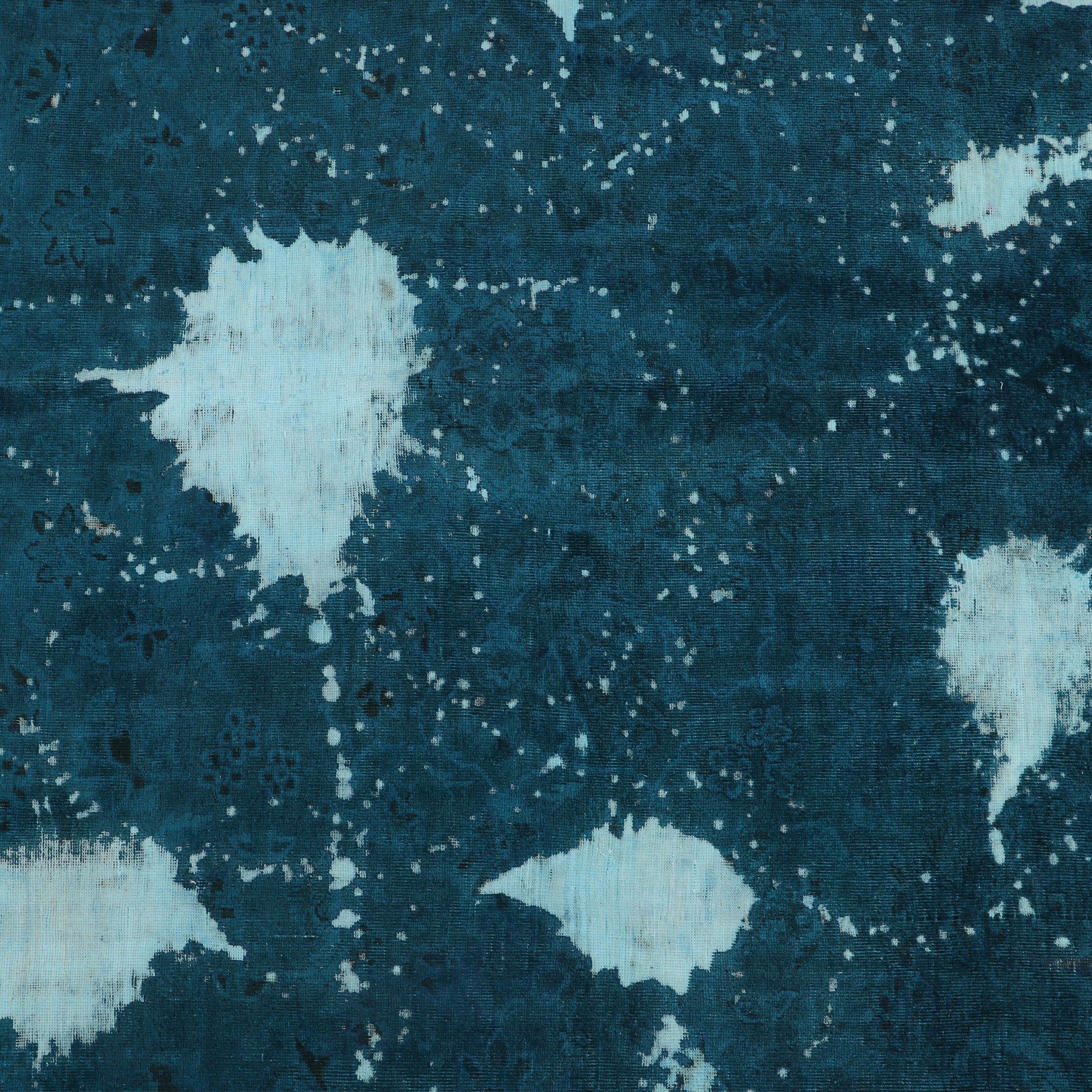 فرش وینتیج دستبافت رنگ شده پنج متری کد 1405100