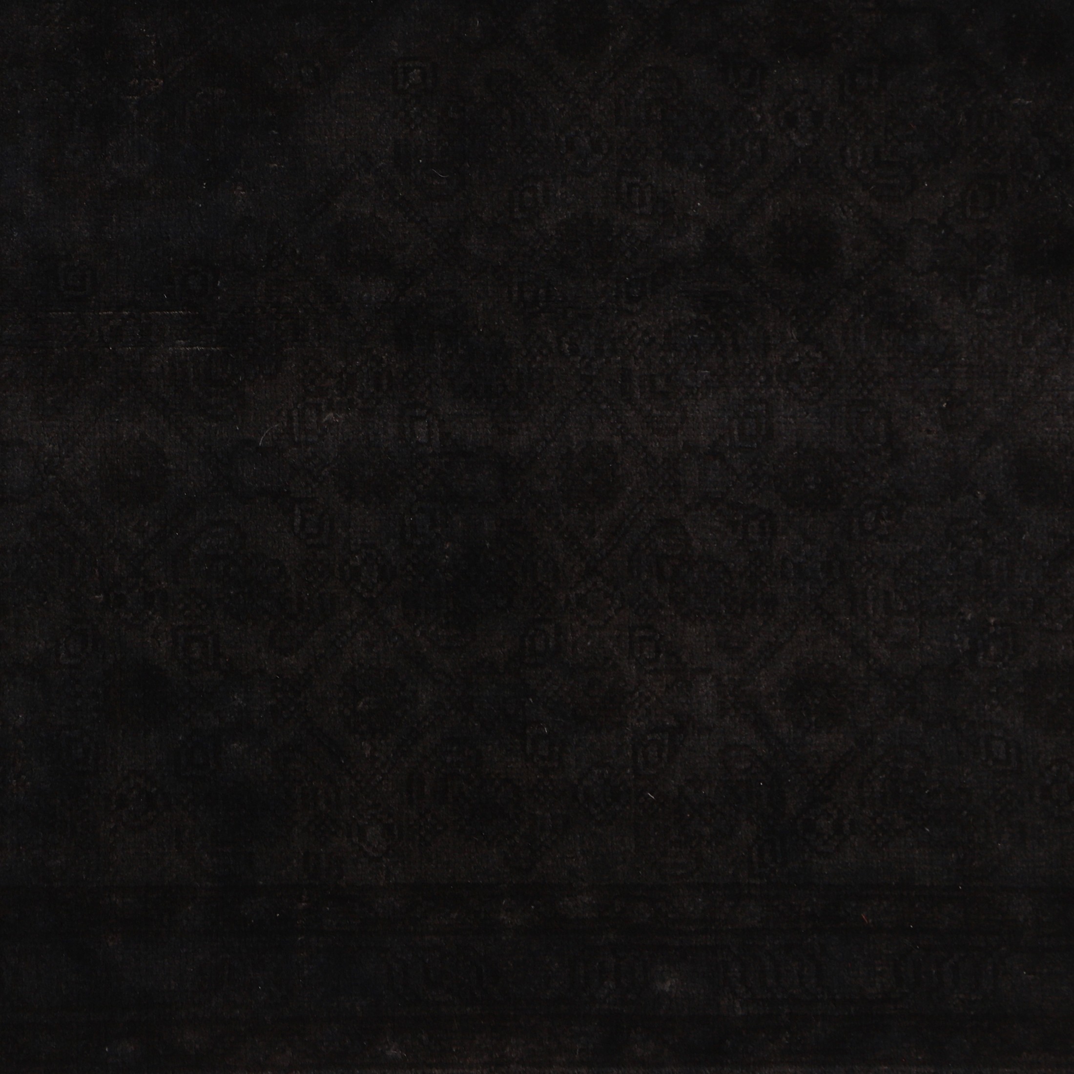 فرش وینتیج دستبافت رنگ شده سه و نیم متری کد 1405133