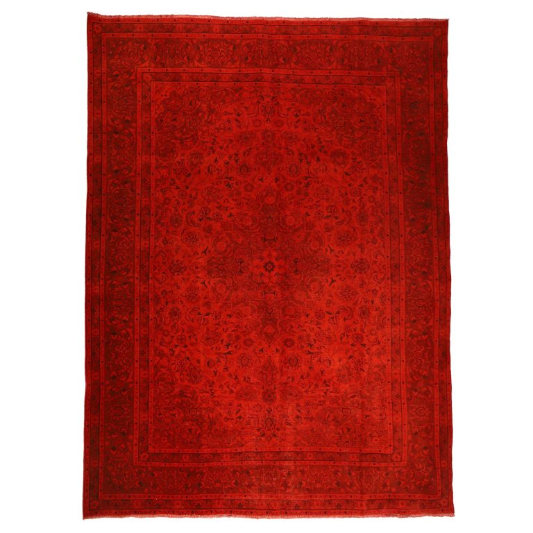 فرش وینتیج دستبافت رنگ شده هشت متری کد 14051441