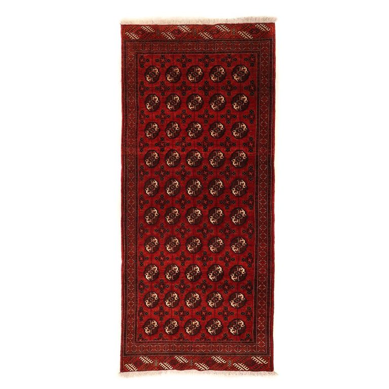 فرش دستبافت ترکمن قدیمی سه و نیم متری