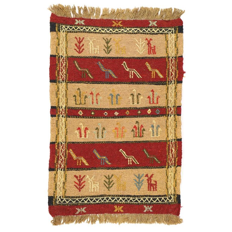 گلیم خراسان دستبافت نیم متری