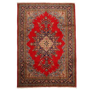 فرش قدیمی دستباف شش متری مدل تبریز