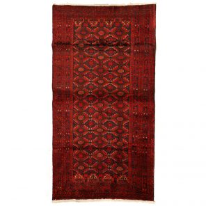فرش قدیمی ترکمن دستباف دو متری کد 4101128