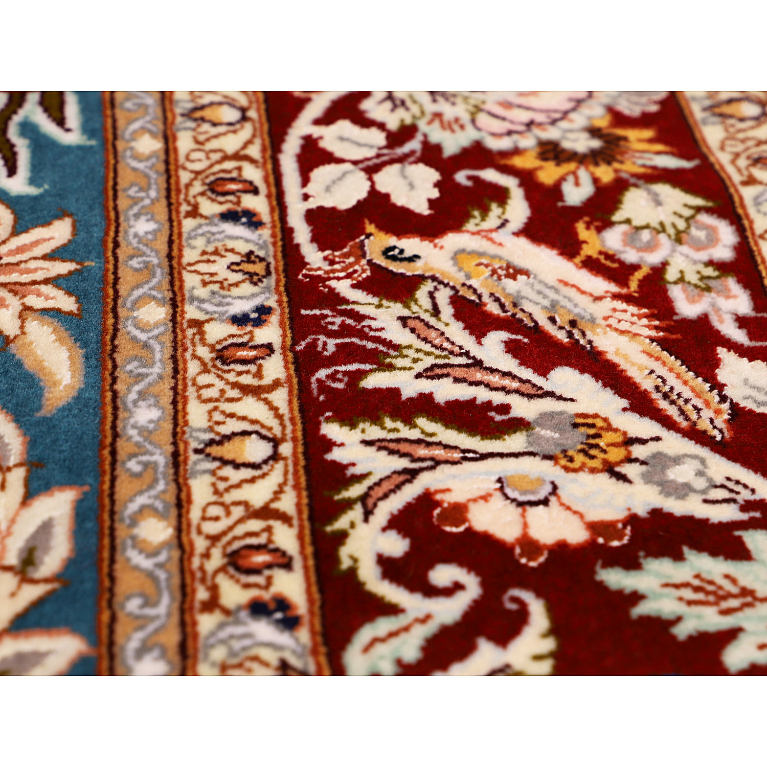 فرش دستبافت دو و نیم متری طرح گلدانی مدل اصفهان کد m140271 | گارانتی اصالت و سلامت فیزیکی کالا
