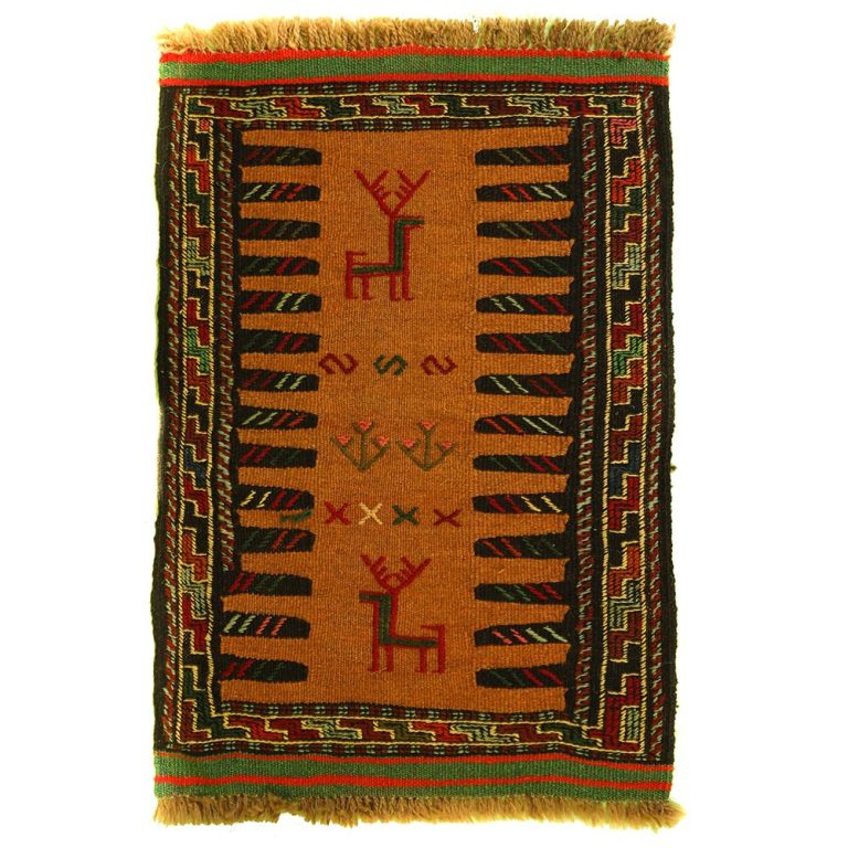 گلیم دستبافت نیم متری مدل خراسان