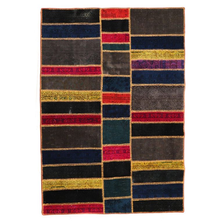 کلاژ فرش وینتیج دستبافت سه متری