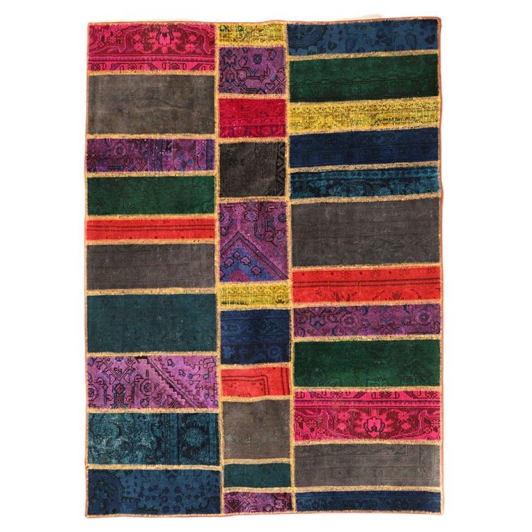 کلاژ فرش وینتیج دستبافت سه متری