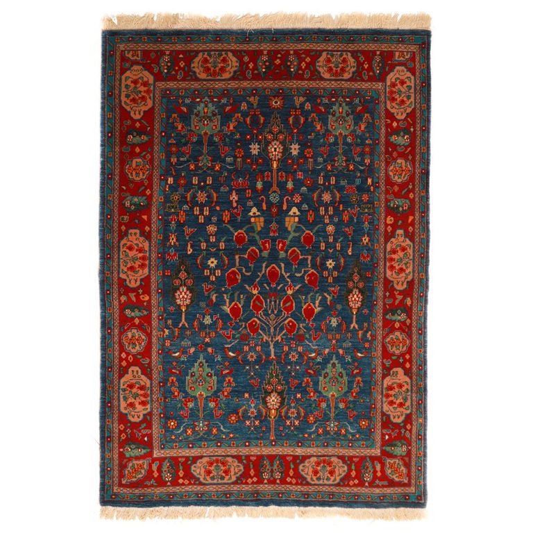 فرش دستباف دو و نیم متری مدل باغ بهشت خراسان