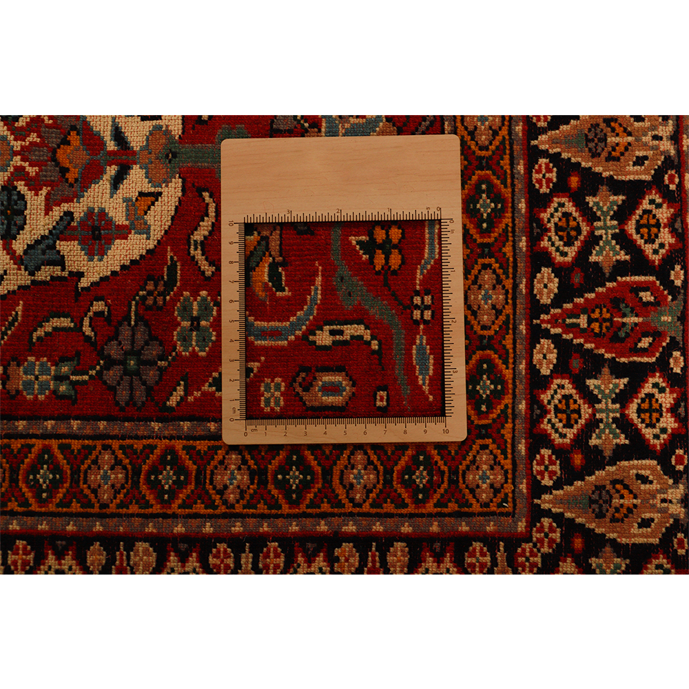 فرش دستباف سه متری طرح باغ بهشت خراسان کد 140513 | گارانتی اصالت و سلامت فیزیکی کالا
