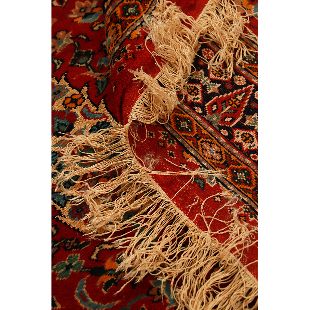 فرش دستباف سه متری طرح باغ بهشت خراسان کد 140513 | گارانتی اصالت و سلامت فیزیکی کالا