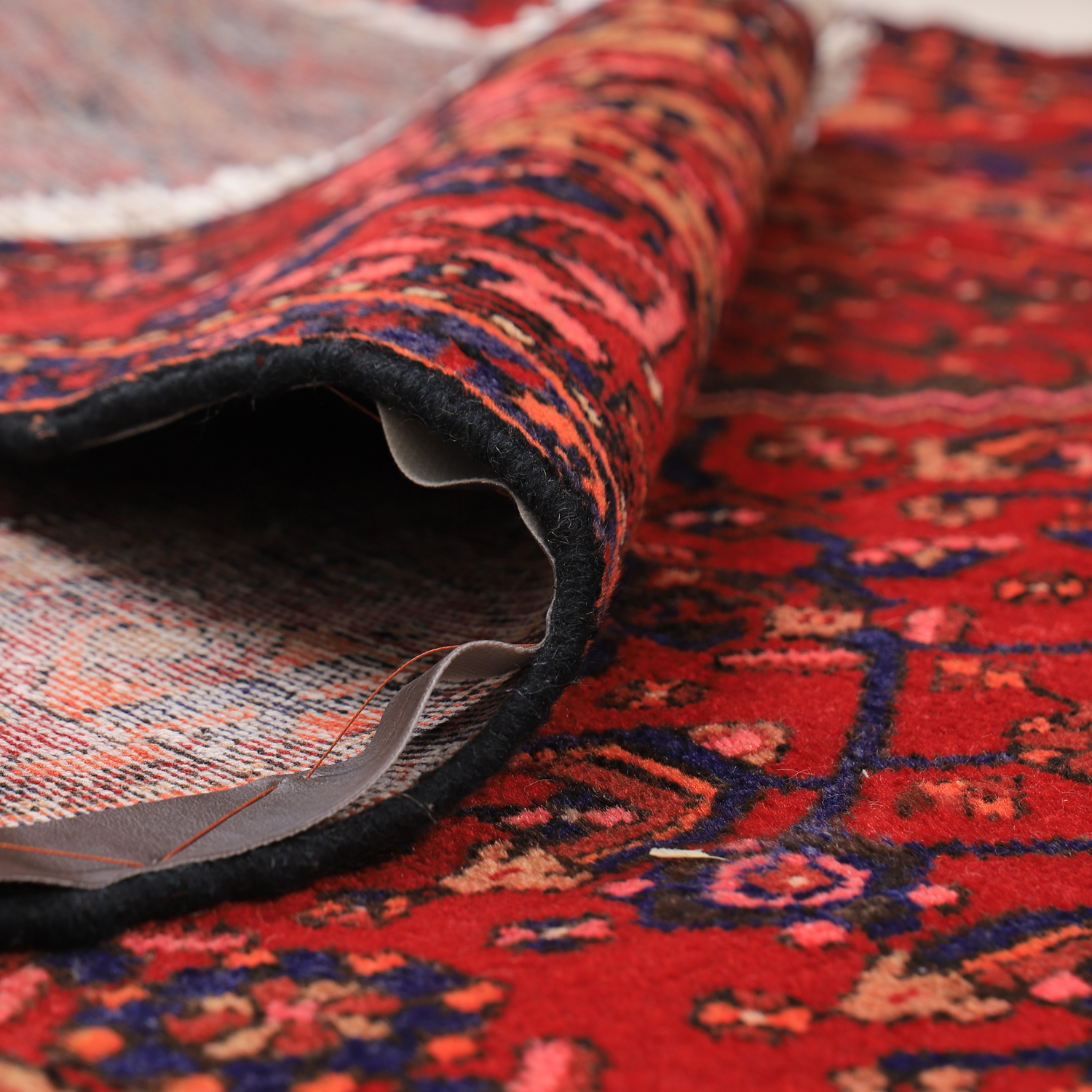 فرش قدیمی دستباف دو و نیم متری طرح ترنج کد 4020231 | گارانتی اصالت و سلامت فیزیکی کالا