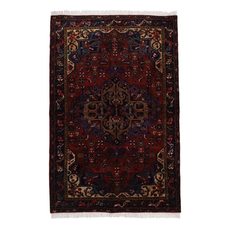 فرش دستباف سه متری طرح لچک ترنج کد 40206119