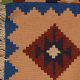 گلیم دستبافت دو متری مدل قشقایی کد 141019