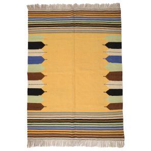 گلیم دستبافت سه متری مدل دکوراتیو کد 4020592