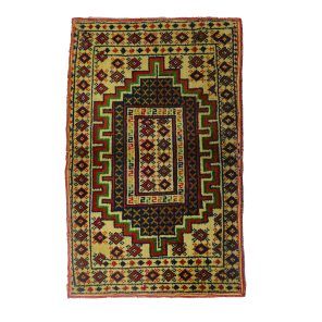 فرش دستباف قدیمی نیم متری کد 40206133