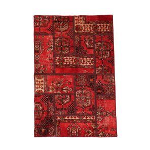 فرش دستباف یک و نیم متری مدل چهل تیکه کد 4030233