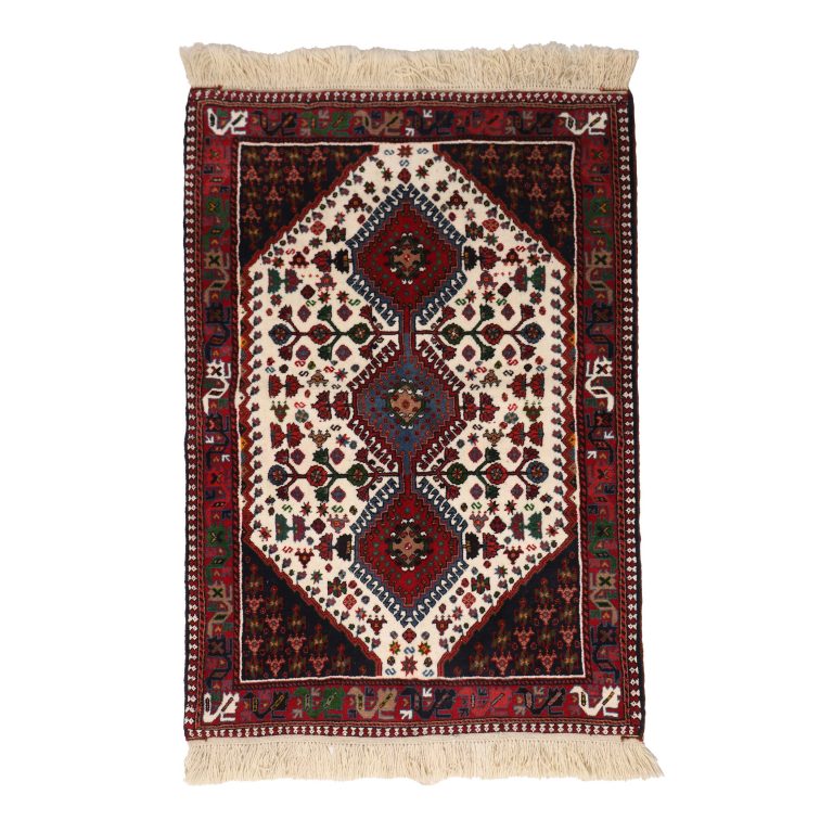 فرش دستباف یک و نیم متری مدل یلمه کد 4030372