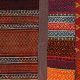 گلیم دستبافت دو متری مدل چهل تکه کد 4030508