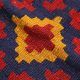 گلیم دستبافت یک و نیم متری مدل قشقایی کد 4030147