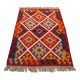 گلیم دستبافت یک و نیم متری مدل قشقایی کد 4030147