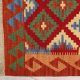 گلیم دستبافت یک و نیم متری مدل قشقایی کد 4030152