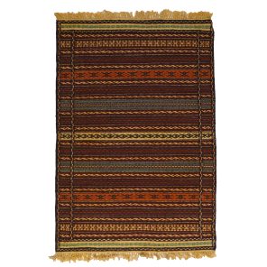 گلیم دستبافت یک و نیم متری مدل کلات کد 4030437