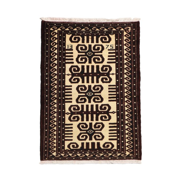 فرش دستبافت قدیمی یک متری کد 4030406