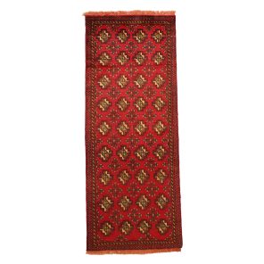 فرش دستبافت قدیمی مدل ترکمن یک متری کد 4030403