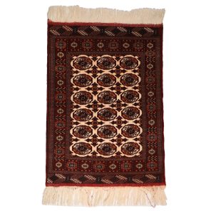 فرش دستبافت قدیمی یک و نیم متری کد 40201135