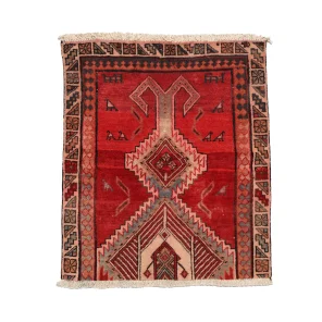 فرش قدیمی دستباف یک متری کد 4020506