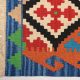 گلیم دستبافت یک و نیم متری مدل قشقایی کد 4031030