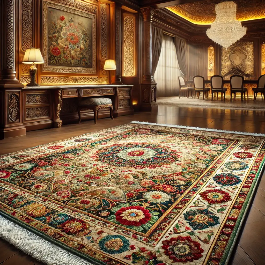 انواع فرش دستباف بر اساس نوع الیاف