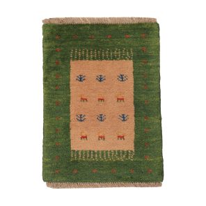 گبه دستباف نیم متری طرح قشقایی کد 4040414