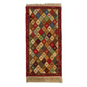 گلیم دستبافت نیم متری مدل ورنی کد 4030904