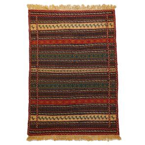 گلیم دستبافت یک و نیم متری مدل کلات کد 4030436