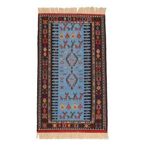 گلیم دستبافت دو متری مدل تمام بافت خراسان کد 4040117