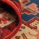 گلیم دستبافت یک متری مدل ورنی زمینه کرم کد 4040487