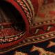 گلیم دستبافت نیم متری مدل ورنی زمینه قرمز کد 40404107