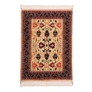 فرش دستبافت یک و نیم متری طرح افشان کد 4040658