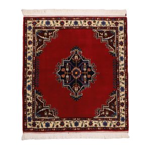 فرش دستبافت دو متری طرح لچک ترنج عشایری کد 4040659