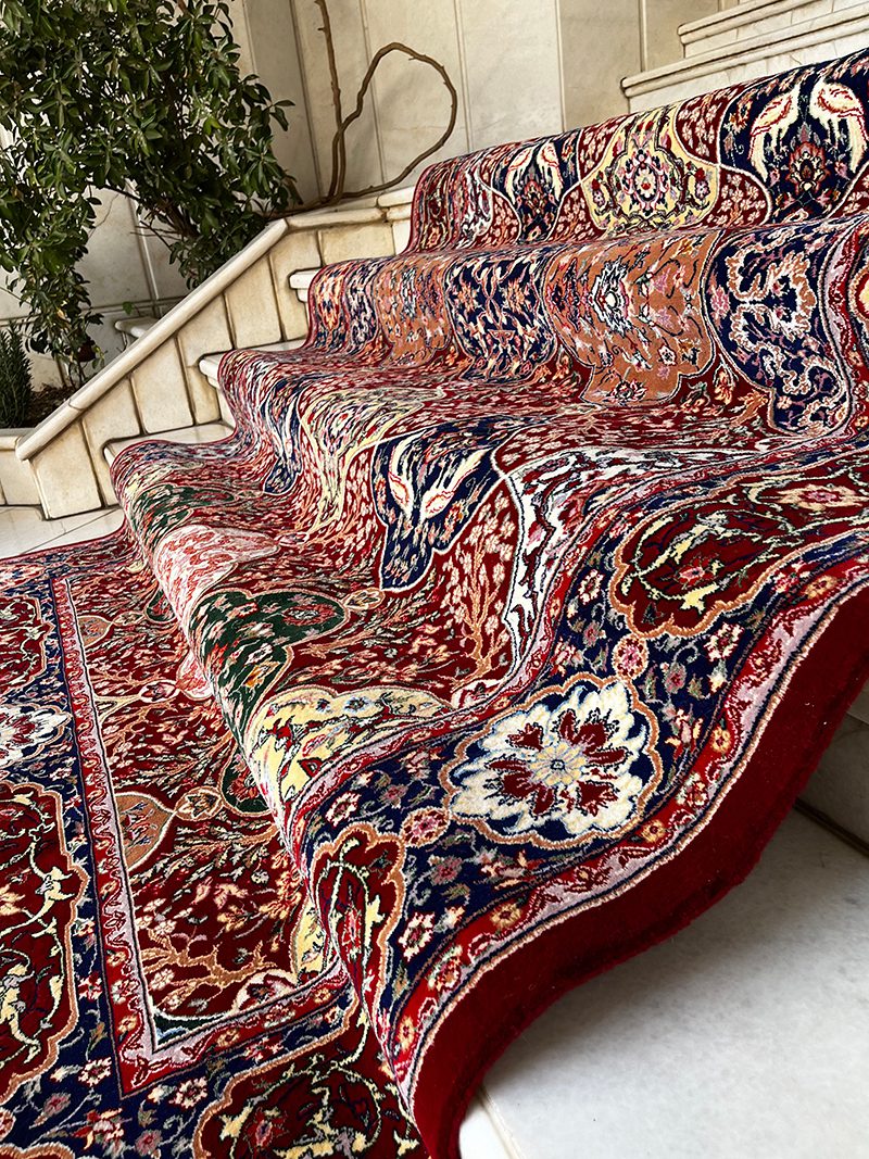 فرش دستباف طرح صفوی