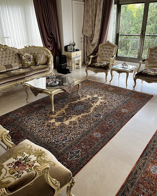 محل مناسب قرار گیری فرش دستباف